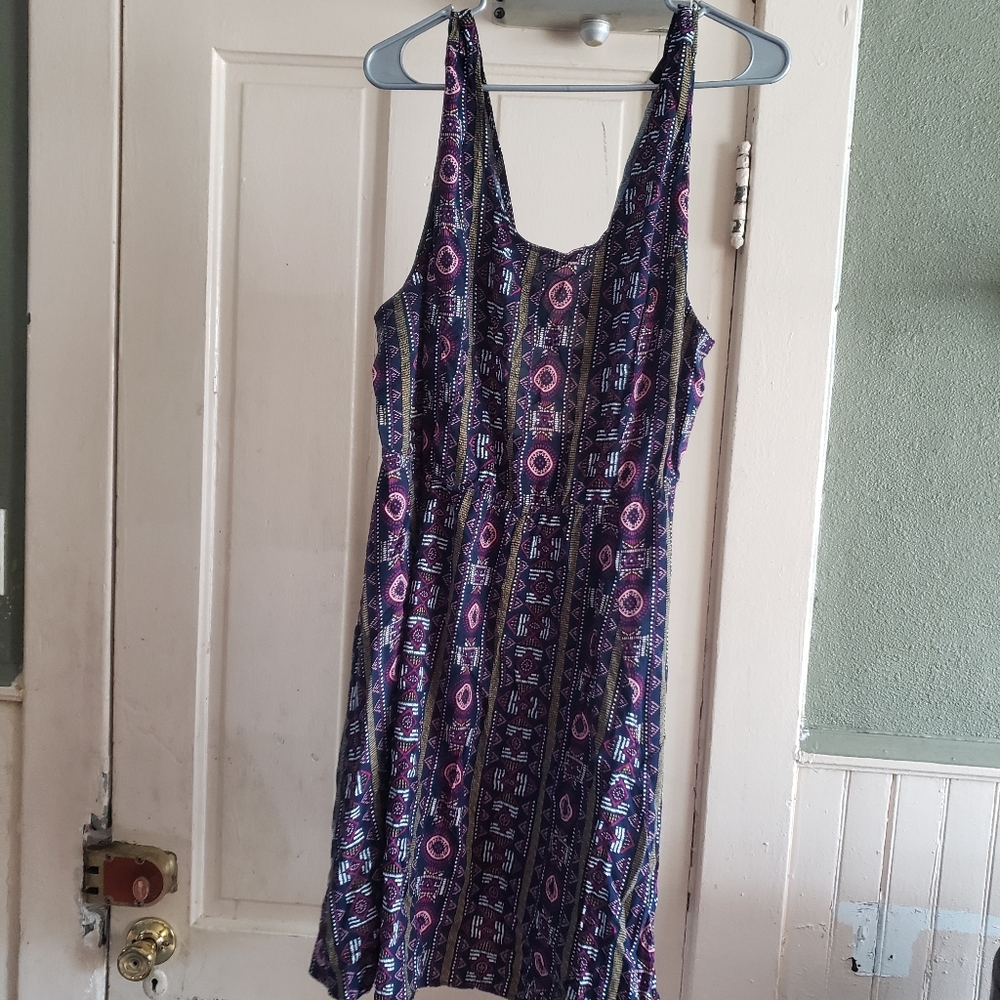 Aztec style skater dress